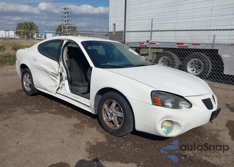 2004 Pontiac Grand Prix Gt1 z USA, uszkodzony, nr VIN 2G2WP522341218532